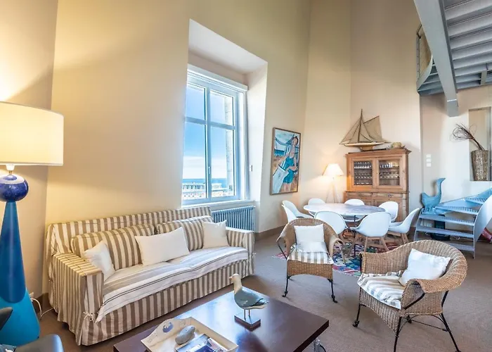 Apartment Sun Keyweek Duplex Breathtaking View Of The Ocean And Palace Gardens Biarritz