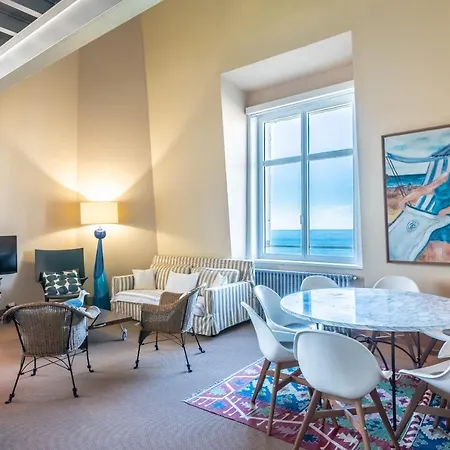 Sun Keyweek Duplex Breathtaking View Of The Ocean And Palace Gardens Biarritz