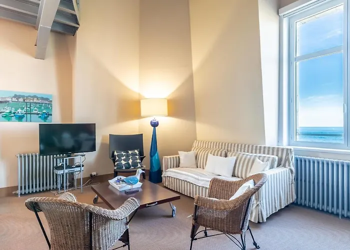 公寓 Sun Keyweek Duplex Breathtaking View Of The Ocean And Palace Gardens