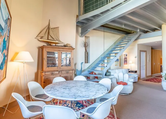 Sun Keyweek Duplex Breathtaking View Of The Ocean And Palace Gardens 公寓 比亚里茨